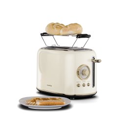 Klarstein Victoria toustovač | 2-slotový toustovač | 800 W | 7 stupňů opečení | držák na housky