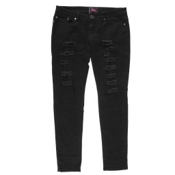 kalhoty dámské (jeans) ABBEY DAWN - Black - MY541