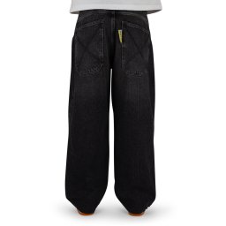 kalhoty unisex (jeans) HOME BOY - X-Tra Desperado Baggy - Denim Vintage Black - 01PA2200