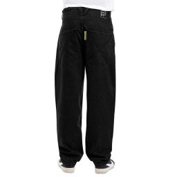 kalhoty unisex (jeans) HOME BOY - x-tra BAGGY - Denim WASHED BLACK - 01PA0384