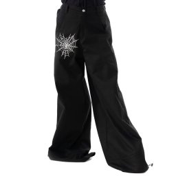 kalhoty unisex HEARTLESS - Baggy - ENTANGLED - BLACK - P-ENTM-B
