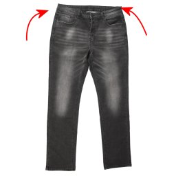 kalhoty pánské (jeans) BRANDIT - Rover - Black denim - slim fit - POŠKOZENÉ - MY1386