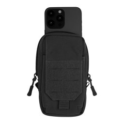 MIL-TEC pouzdro FIELDCOM MOLLE na telefon ČERNÉ