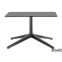 Pedrali designové konferenční stoly Ypsilon 4 Square 4795 (80x80 cm)