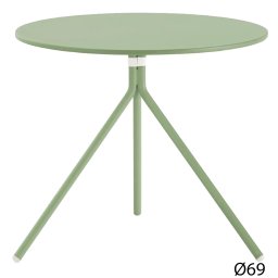 Pedrali designové zahradní odkládací stoly Nolita 5453 (Ø 69 cm)