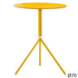 Pedrali designové zahradní jídelní stoly Nolita 5453 (Ø70 cm)