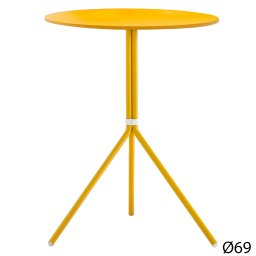 Pedrali designové zahradní jídelní stoly Nolita 5453 (Ø 69 cm)