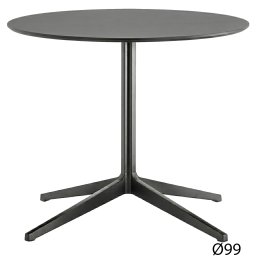 Pedrali designové jídelní stoly Ypsilon 4 Round 4795 (Ø 99cm)
