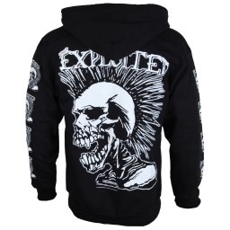 mikina pánská The Exploited Mohican Skull ZH112 - RAZAMATAZ