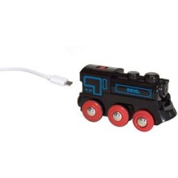 Brio El. lokomotiva nabíjecí přes mini USB kabel
