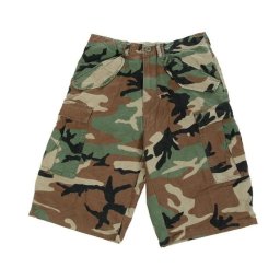 Kraťasy typ M65 VINTAGE US WOODLAND vel. XS