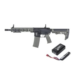 SPECNA ARMS puška airsoft AEG M4 CARBINE RL M-LOK Gen2 (SA-F05) ČERNÁ/ZELENÁ