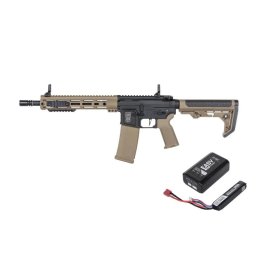 SPECNA ARMS puška airsoft AEG M4 CARBINE RL M-LOK Gen2 (SA-F05) ČERNÁ/PÍSKOVÁ