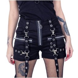kraťasy dámské HEARTLESS - TITANIA - BLACK - P-TNIA-B
