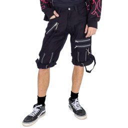 kraťasy pánské HEARTLESS - KAHLEB - BLACK - SH-KHBM-B