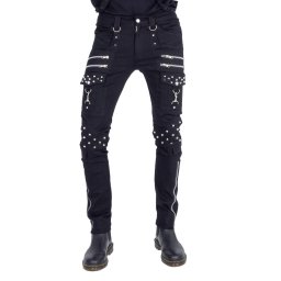 kalhoty pánské CHEMICAL BLACK - BAYLOR - BLACK - P-BYLRM-B
