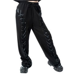 kalhoty dámské CHEMICAL BLACK - BAGGY - ALOUETTE - BLACK - P-ALTE-B