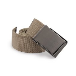 Pásek pružný šíře 3,8 cm unisex, barva 1 béžová