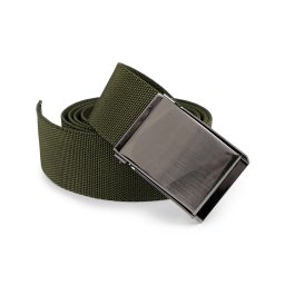 Pásek pružný šíře 3,8 cm unisex, barva 3 zelená khaki
