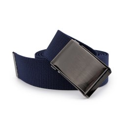 Pásek pružný šíře 3,8 cm unisex, barva 4 modrá tmavá