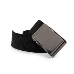 Pásek pružný šíře 3,8 cm unisex, barva 5 černá