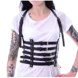 harness (postroj) POIZEN INDUSTRIES - NOX - BLACK - POI906