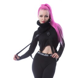 harness (postroj) Chemical Black - MISERY - BLACK - POI1143