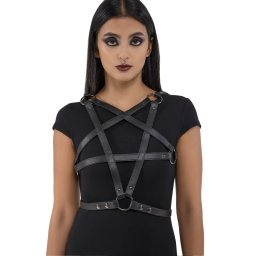 harness (postroj) KILLSTAR - Hex Crest - Black - KSRA011620