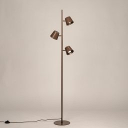 Stojací lampa Snap Fosca Brown Trio