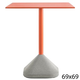 Pedrali designové zahradní jídelní stoly Concrete 855 (69x69 cm)