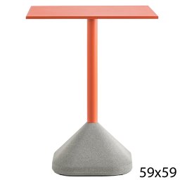 Pedrali designové zahradní jídelní stoly Concrete 855 (59x59 cm)