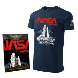 Triko NASA ARTEMIS I Mise na Měsíc MODRÉ vel. L