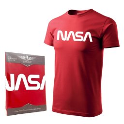 Triko s logem NASA ČERVENÉ vel. L