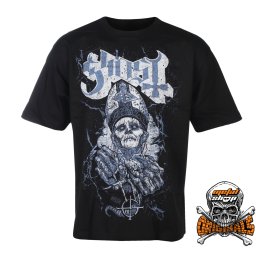tričko pánské Ghost - Box Pak - Papa Nihil - Solid Black - METALSHOP ORIGINALS - 23270