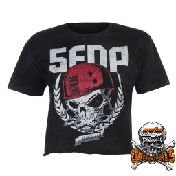 tričko dámské (crop top) Five Finger Death Punch - Lithium washed No1 - Magic Day - METALSHOP ORIGINALS - 23290