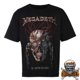 tričko pánské Megadeth - Box 2 Failed System - Solid Black - METALSHOP ORIGINALS - 23141