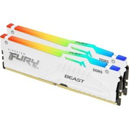 Kingston FURY 32GB KIT DDR5 6000MT/s CL36 Beast White RGB EXPO