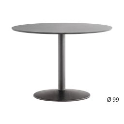 Pedrali designové jídelní stoly Tonda 4530 (Ø 99cm)