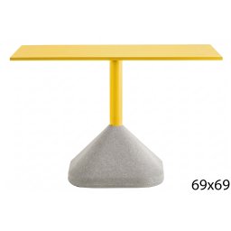 Pedrali designové zahradní konferenční stoly Concrete 855 (69x69 cm)