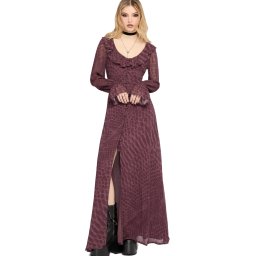 šaty dámské KILLSTAR - GAIA - Purple - KSRA014748