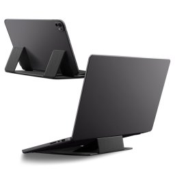 Spigen SlimFold LD201-S8 stojánek na notebook a tablet do 16" Space Grey