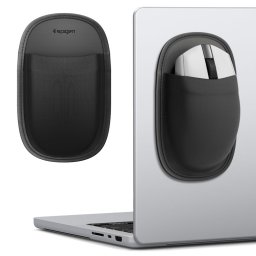 Spigen LD220 Mouse Sleeve černá kapsa na bezdrátovou myš pro notebook a tablet