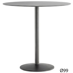 Pedrali designové kavárenské stoly Tonda 4534 (Ø 99cm)