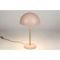 Stolní designová růžová lampa Montana Pink