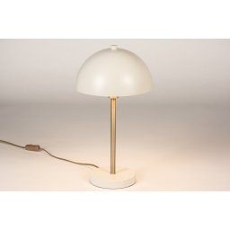 Stolní designová bílá lampa Montana White