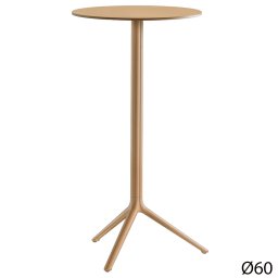 Pedrali designové zahradní kavárenské stoly Elliot 5474 (Ø60 cm)
