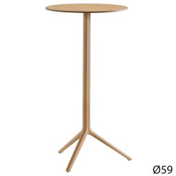 Pedrali designové zahradní kavárenské stoly Elliot 5474 (Ø 59 cm)