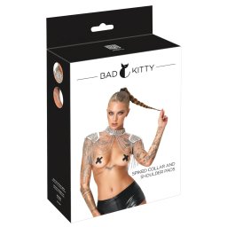 Bad Kitty - etzov ozdoba na rameno (stbrn)