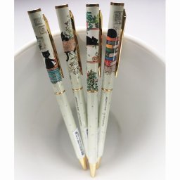 Kovová propiska BUG ART s kočkou
