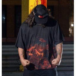 tričko pánské Cannibal Corpse - Ringer Top - Black - CREATURE - 44643886 161971